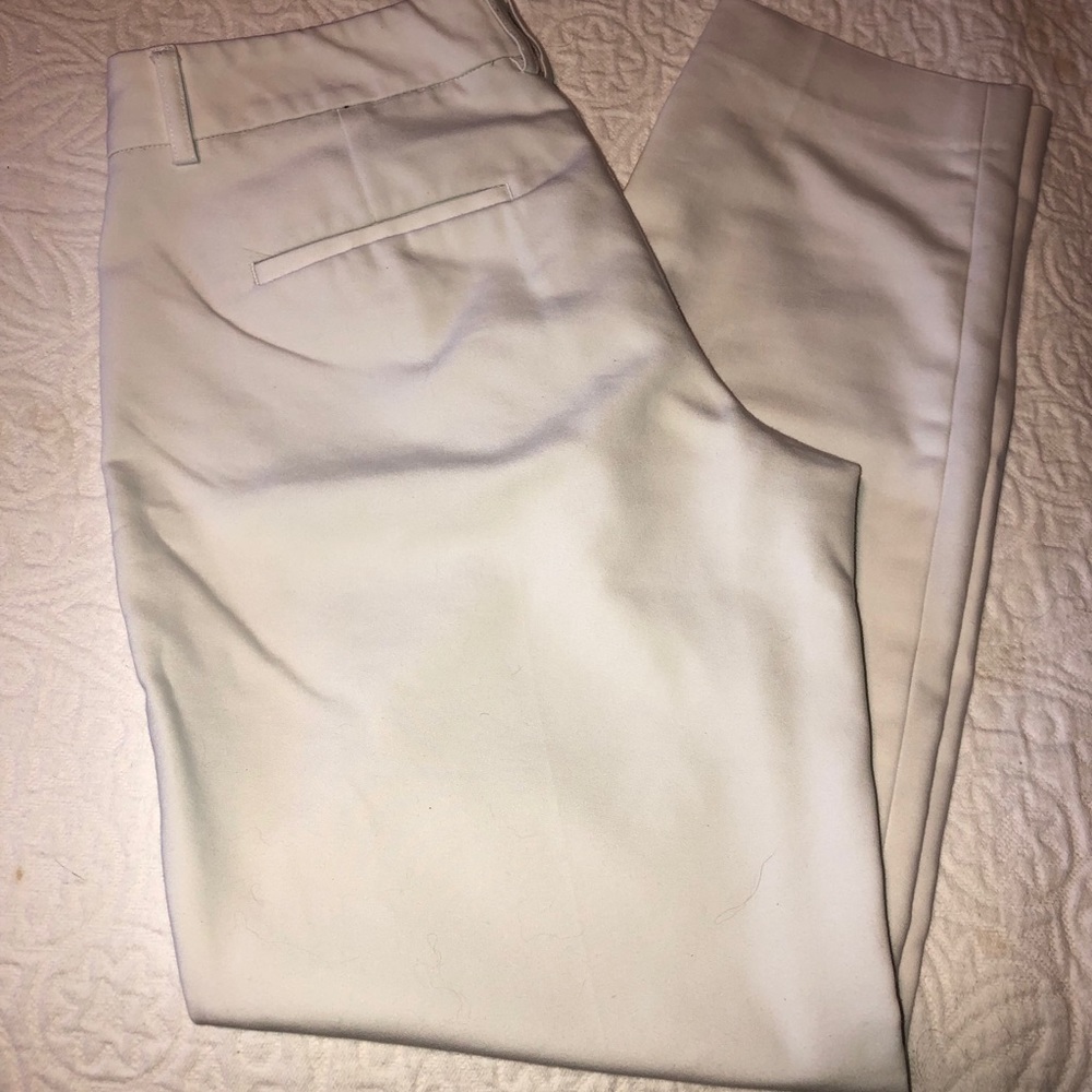 Express: White Editor Pants